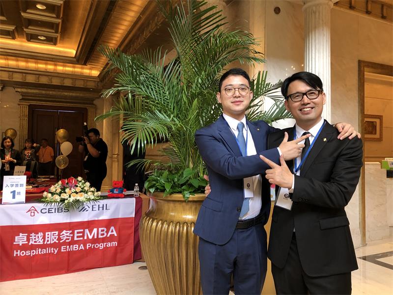 6月21日，阴雨绵绵，沈总参加中欧国际工商管理学院及洛桑酒店管理学院服务 (图2)